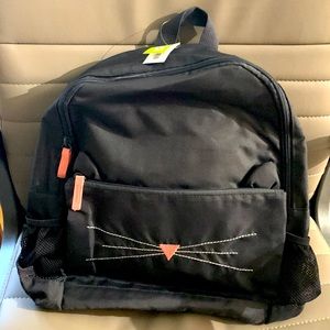 Black cat backpack Crazy 8 nwt